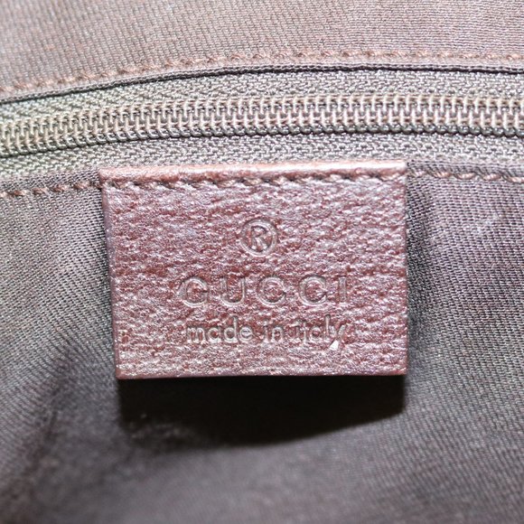 Gucci GG Monogram Canvas Shoulder Bag- Brown - Picture 8 of 10
